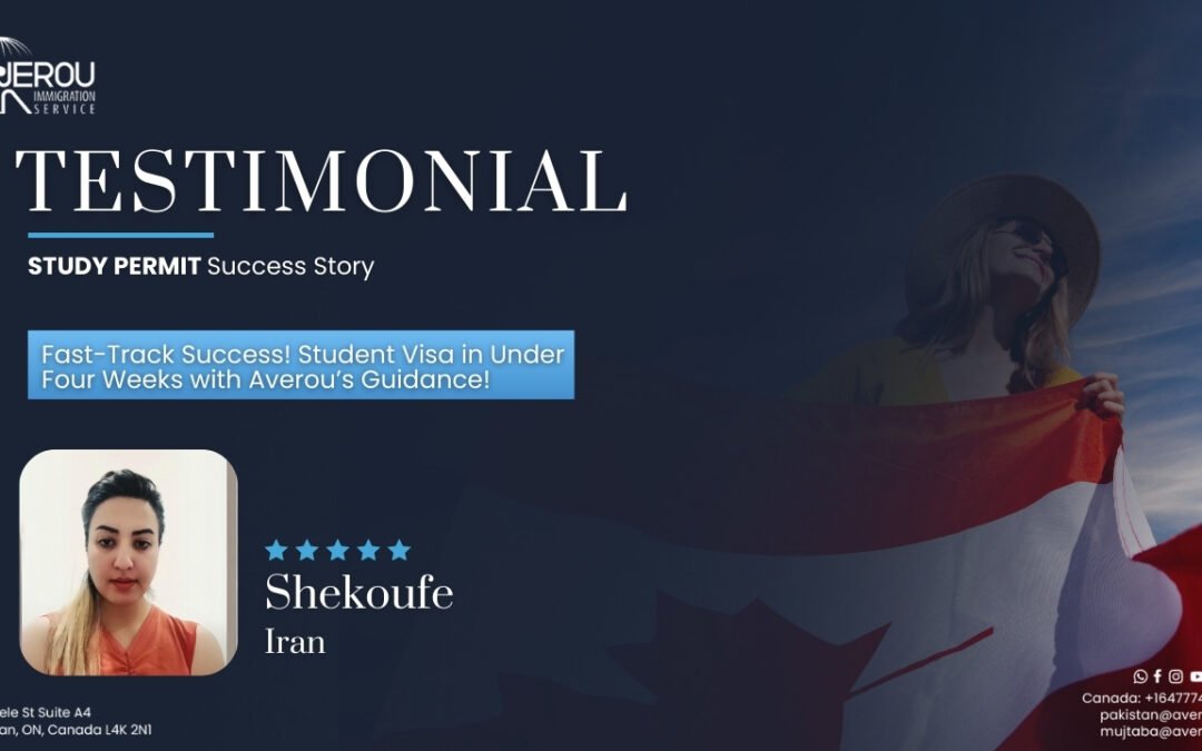 Shekoufeh’s Achievement: Seamless Transition to Student Visa with Mr. Ala’s Assistance